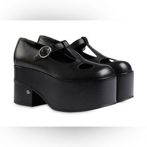 Funky Gucci Platform Mary Janes